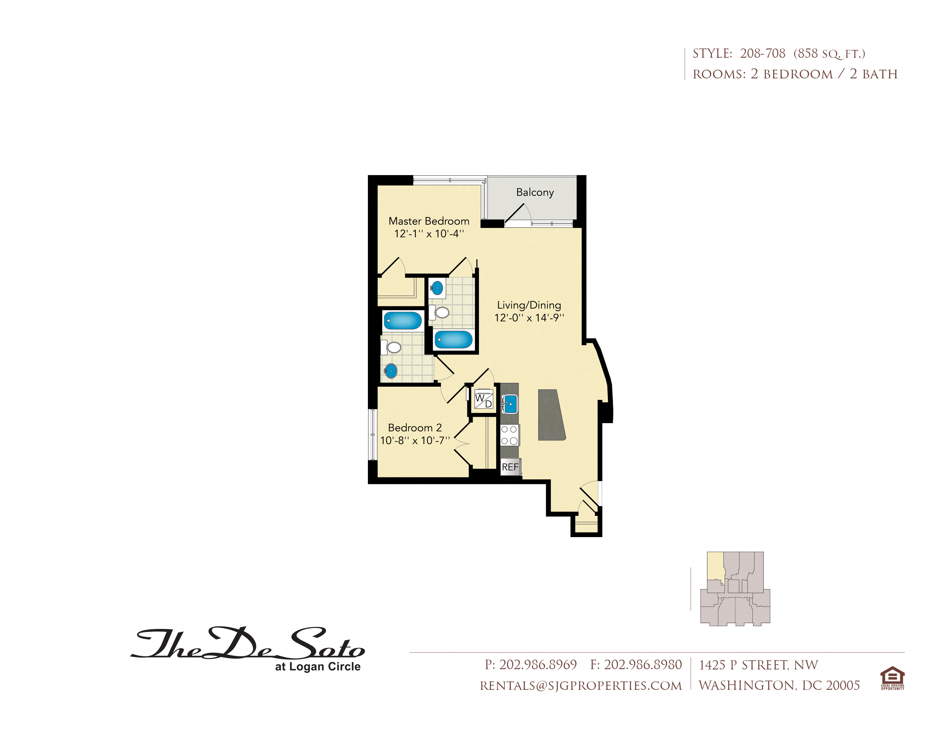 The DeSoto Apartments | Apartments in Washington, DC | Available Units